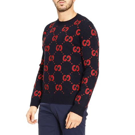 gucci jumper mens replica|gucci sweater men's sale.